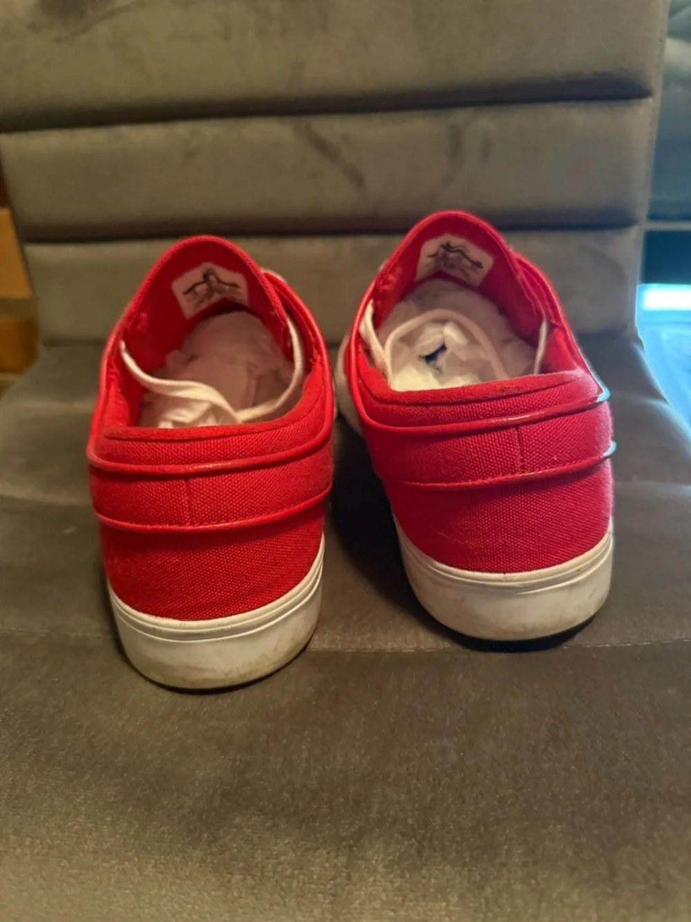 Nike SB Zoom Stefan Janoski Men’s Size 10 Sneakers Red and White